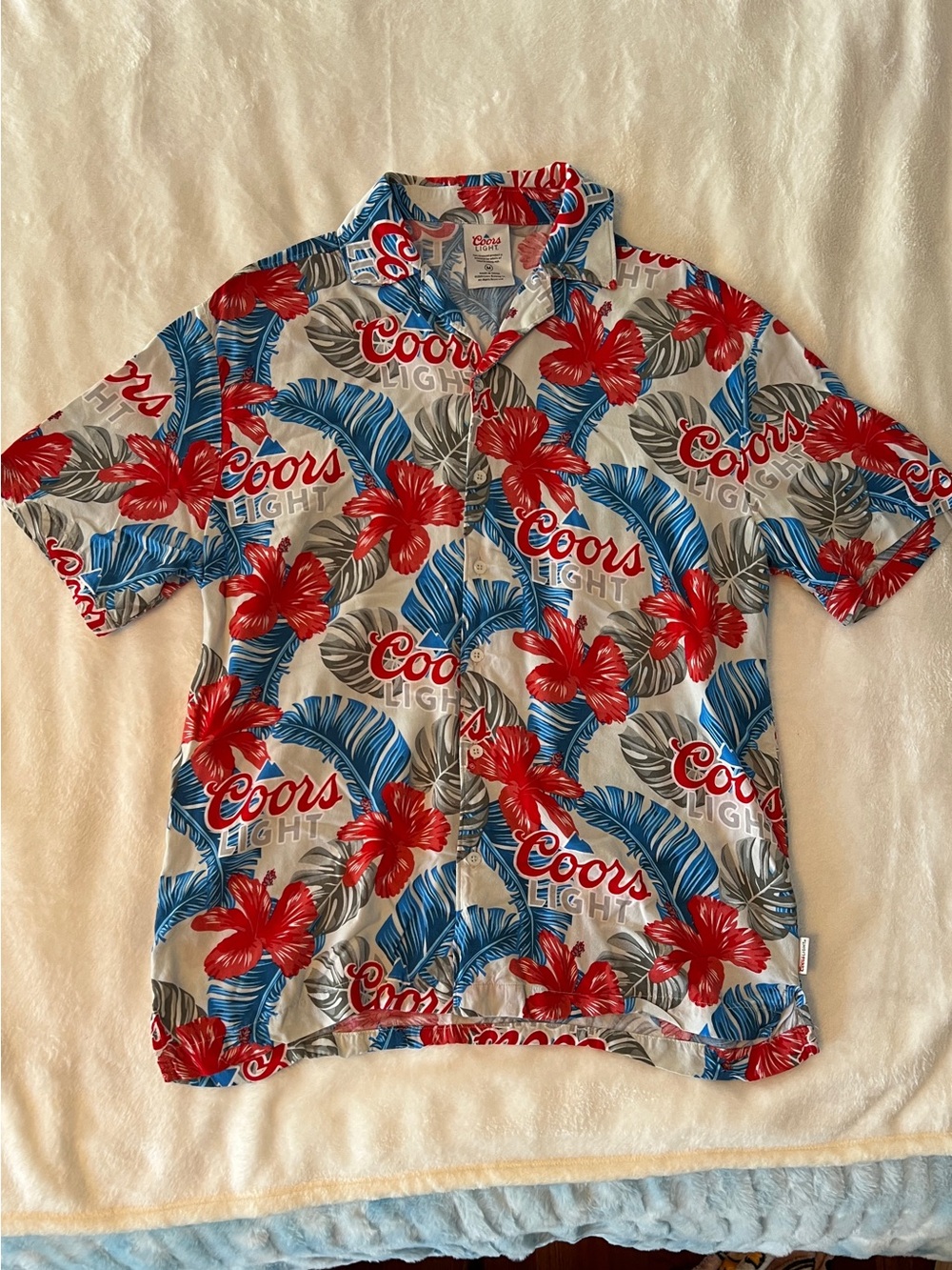 Coors Light - Button Up / Size Medium